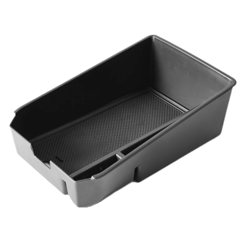 

Car Armrest Storage Box for-BMW X3 X4 2018 2019 2020 G01 Accessories Organizer Center Console Tray Box Black