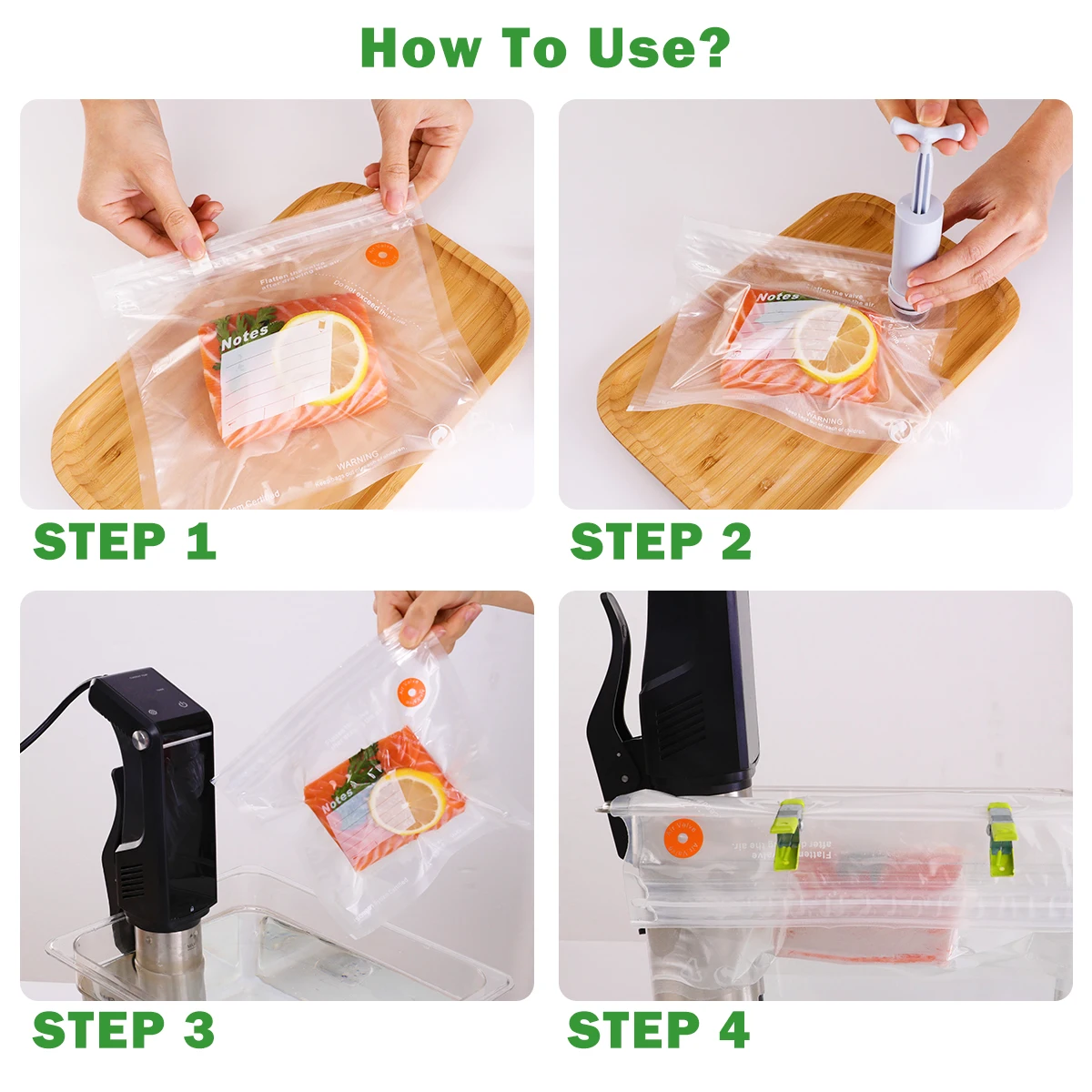 Сумка для хранения еды TAILI многоразовая вакуумный Хранитель мешков