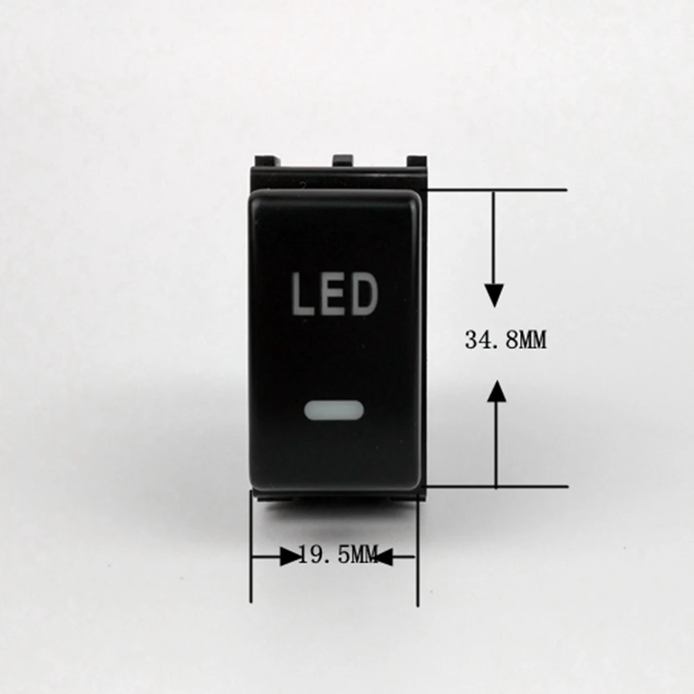 Рулевой обогреватель DRL для зеркала заднего вида источник питания кнопка