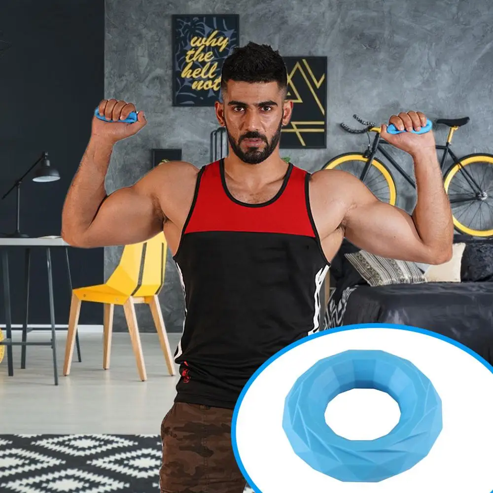 Портативное кольцо из силикагеля для рук кистевой эспандер тренажер пальцев