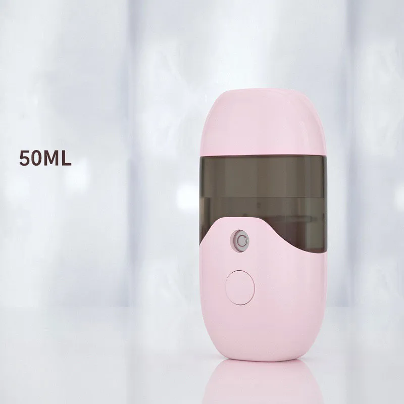 

Mini Nano Facial Sprayer USB Nebulizer Face Steamer 50ML Humidifier Hydrating Anti-aging Wrinkle Women Beauty Skin Care Tools