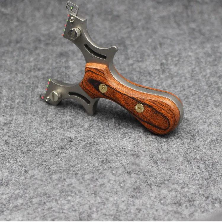 Мощная охотничья Рогатка 1 шт. Резиновая лента для рыбалки деревянная Охотничья