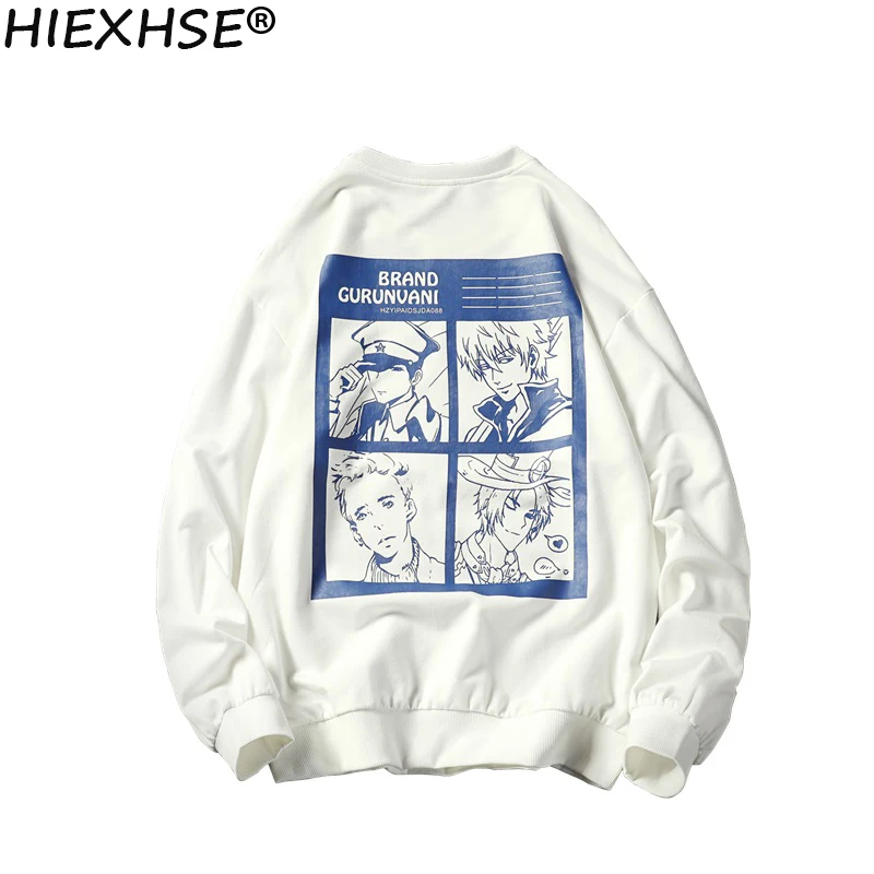 

Мужская Спортивная толстовка с круглым вырезом и принтом, на весну-осень