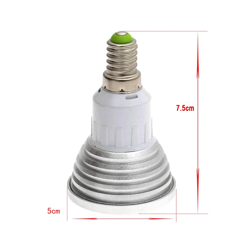 3 Вт E14 пульт дистанционного управления RGB LED точечная лампа Светодиодная с