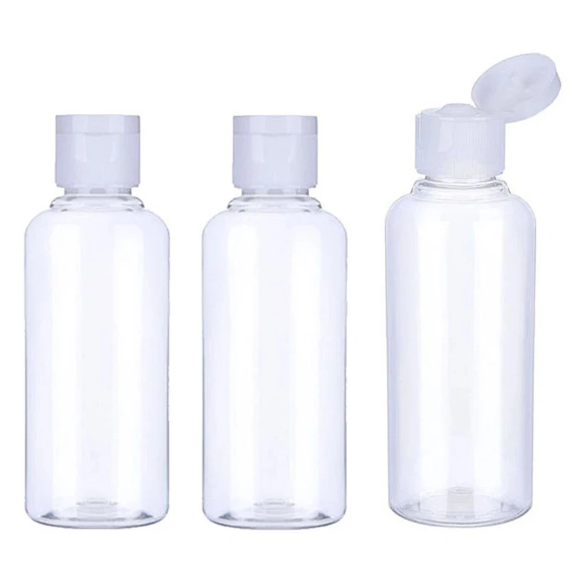

20Pcs Plastic shampoo bottles 100ml Sample Bottles for Travel Container Cosmetics Lotion Dispenser