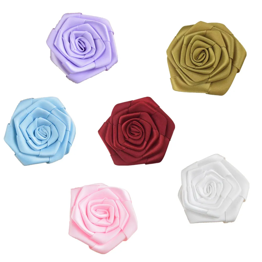 100 шт./лот 2 4 ''пятнистые розетки розы ручной работы для рукоделия свадебный