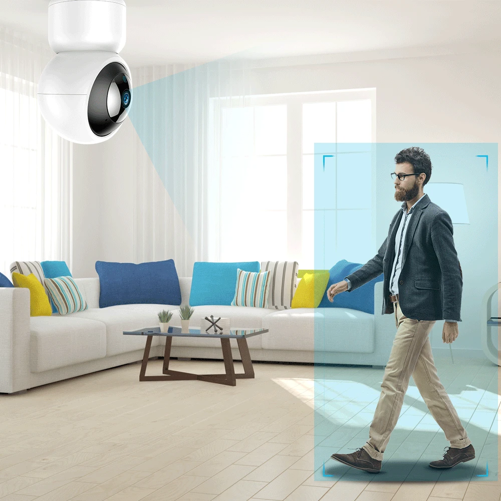 1080P автоматическое отслеживание облако беспроводной WiFi безопасности CCTV камера