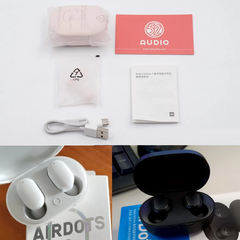2021 новые Xiaomi Redmi AirDots 3 беспроводные наушники Bluetooth 5 2 гарнитура AptX адаптивные