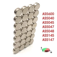 20pieceslot magnetic encoder magnet radial magnetizing magnet support as5600 as5040 as5045 as5047 as5048 as5145 as5147 series