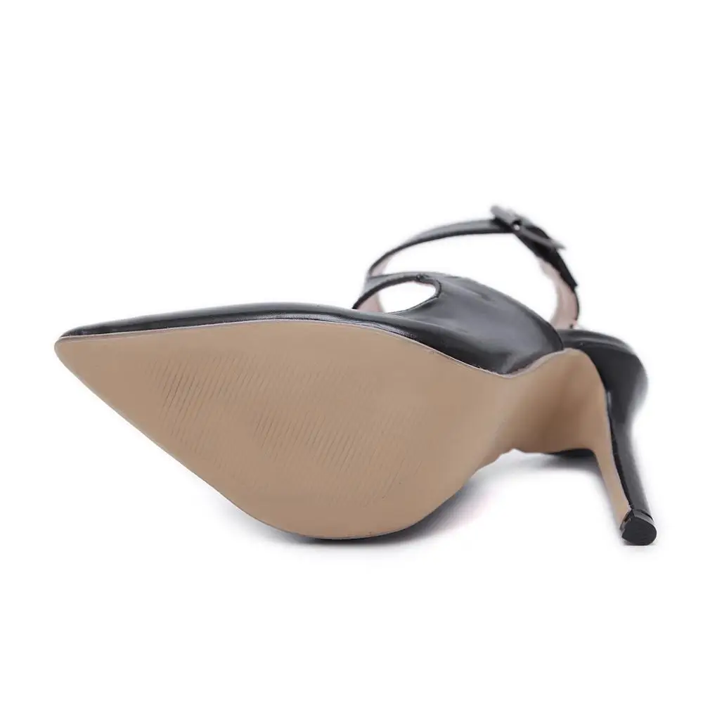 Модные женские туфли-лодочки Сезон весна-лето Босоножки с острым носком Цвет