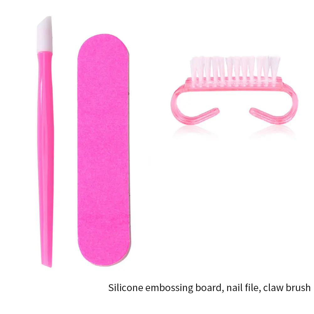 

Nail Art Set Manicure Set Nail Polish DIY Manicure Tools Kit With LED Light Nail Dryer Electric Nail Drill Set