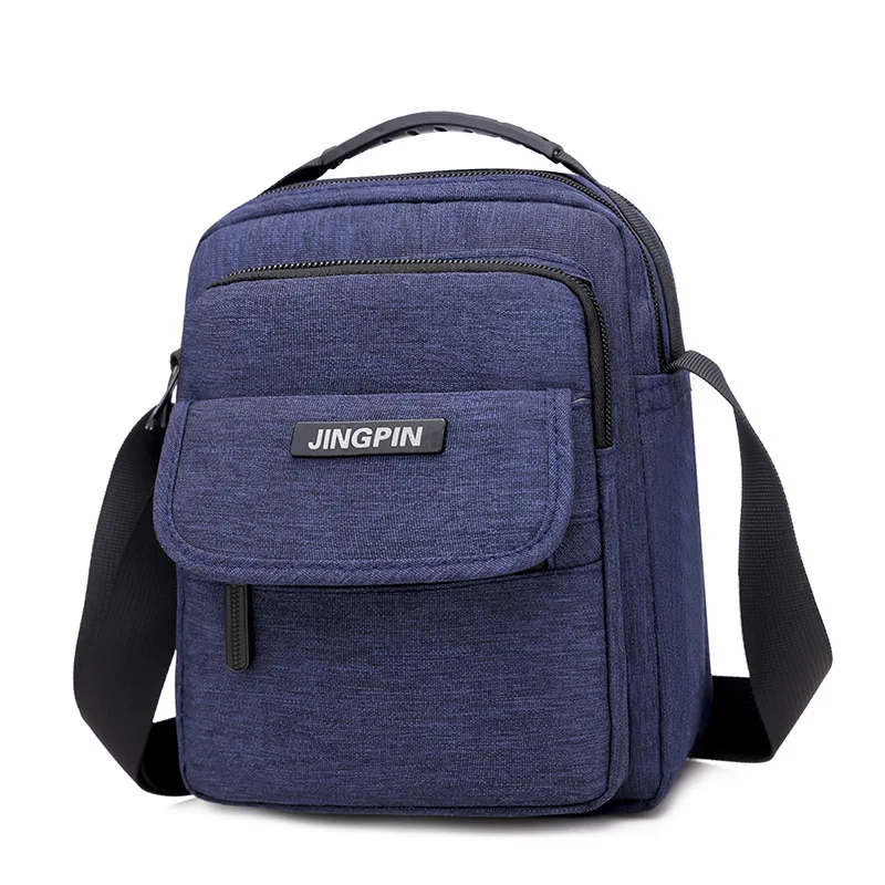 

2021 new fashion shoulder bag men's vertical travel casual diagonal bag