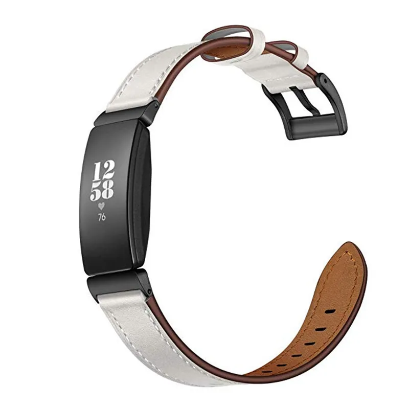 10 цветов браслет из натуральной кожи ремешок для Fitbit Inspire/Inspire Hr браслеты для Fitbit Inspire фитнес-трекер