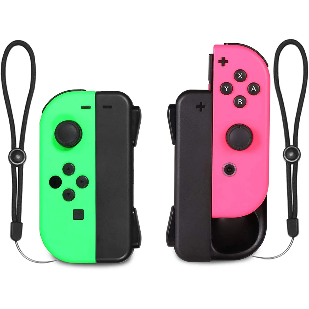 Dobe Mini Charging Dock Charger for Nintendo Switch Joy-Con with Low Battery Reminder and LED Charger Indicator - Black, 2 Packs