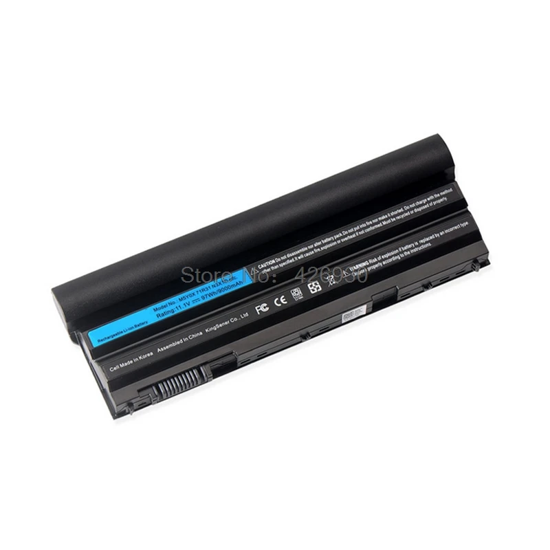 Аккумулятор для ноутбука DELL E6420 E6520 E5520 E5420 E6430 E6530 15R 5520 7520 17R 5720 7720 8800 мАч M5Y0X 8858X NHXVW