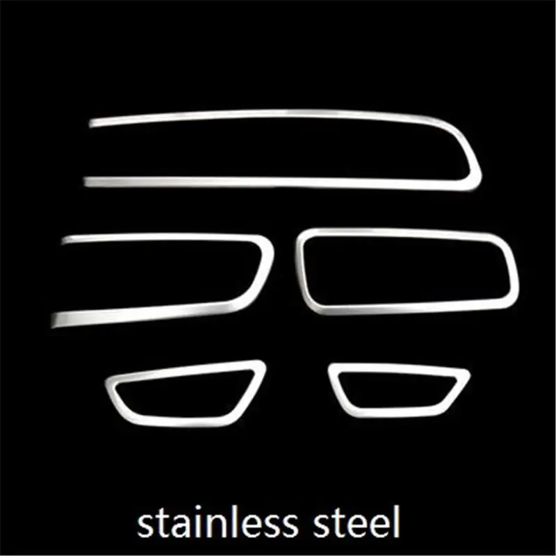 Хромовый Автомобильный декоративный автоматический выход кондиционера