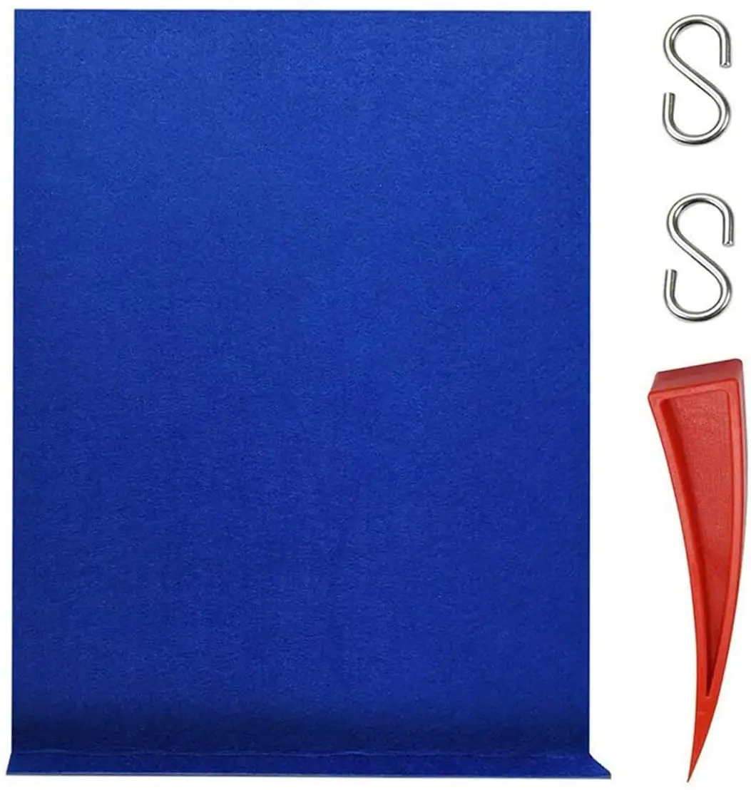 

Window Guard with Felt Red Wedge and S-Hook for Car Paintless Dent Removal Paintless Dent Repair Kit Hand Tools