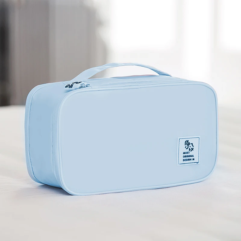 

Portable Travel Organizer Multi-Purpose Storage Bag Travel Underwear Bra Socks Finishing Pouch Classification Storage Bag