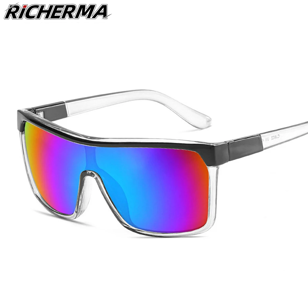 Модные женские солнцезащитные очки 2020 летние спортивные для мотоцикла