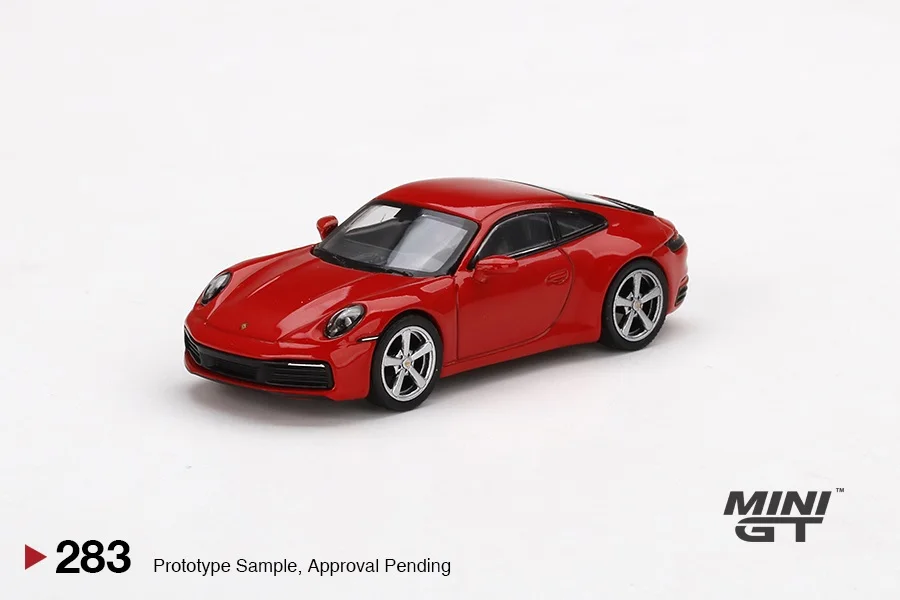 

MINIGT 1:64 911 (992) Carrera S Guards Red Diecast Model Car