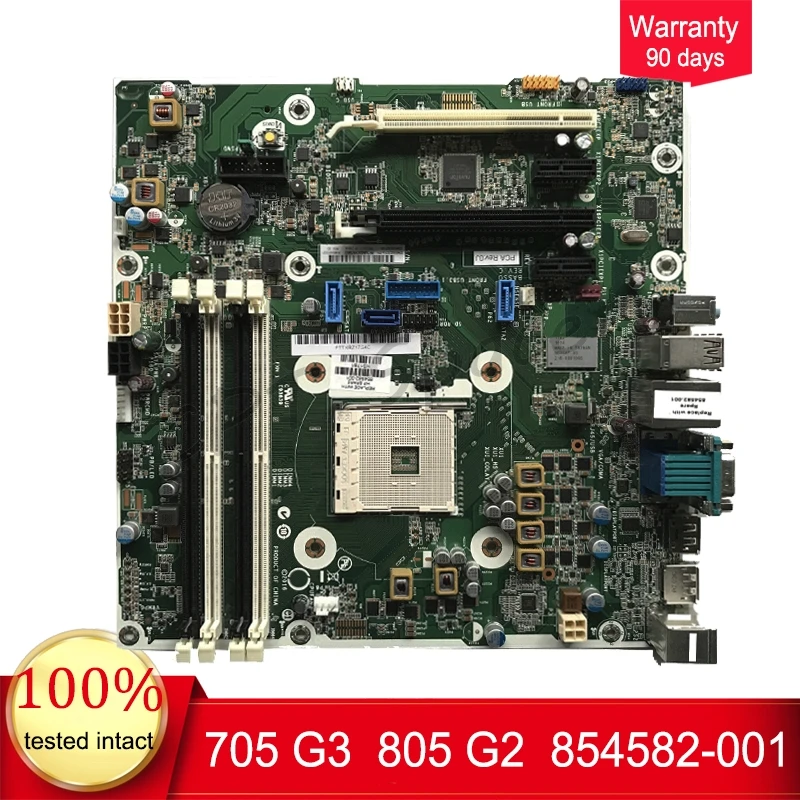 854582 001 для HP 800 805 AM4 материнская плата настольного компьютера 601 854432 MB 100%