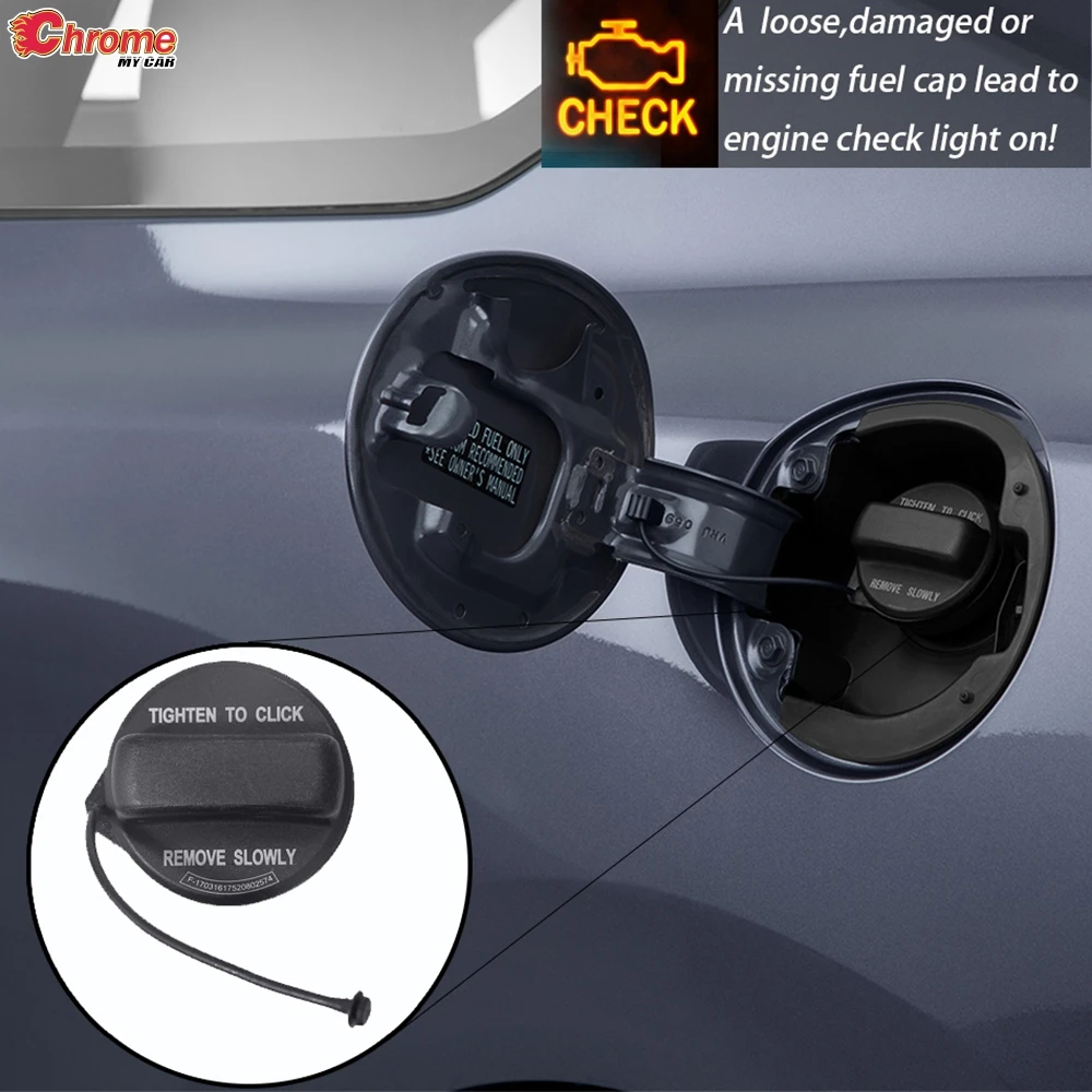 Car Accessories Petrol Fuel Gas Oil Tank Filler Cap Cover For Honda Civic CR-V Accord Odyssey Pilot Fit HR-V Insight Crosstour