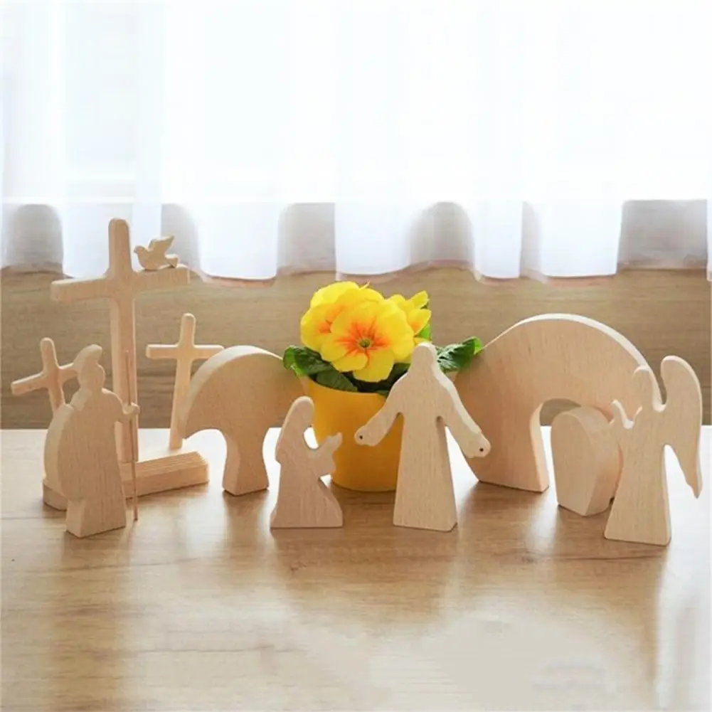 

Пасхальный декор H2N1, деревянное украшение для дома, праздничный набор