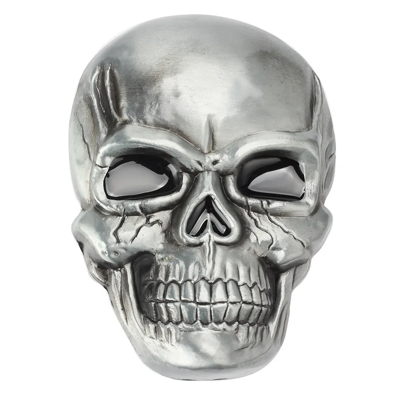 

Punk Skull Belt Heavy Metal Buckle High Quality Ghost Smooth Buckle