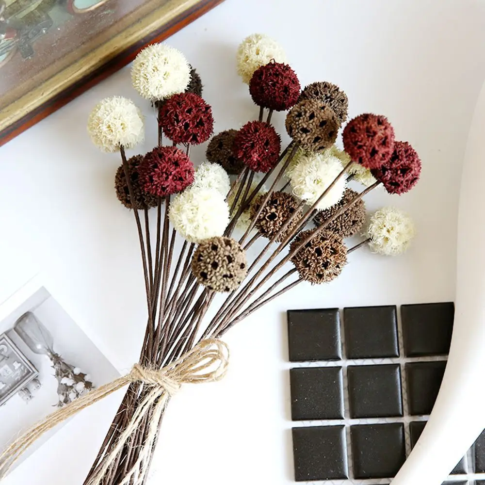 

5pcs/lot Dried Flowers Natural Decorative Home Decoration DIY Crafting Accessories Dried Fruit Rustic Decor Wedding Decorations