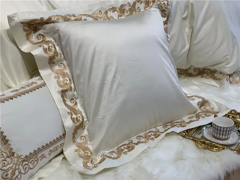 4/7 шт. 1000TC Королевский роскошный комплект постельного белья из египетского