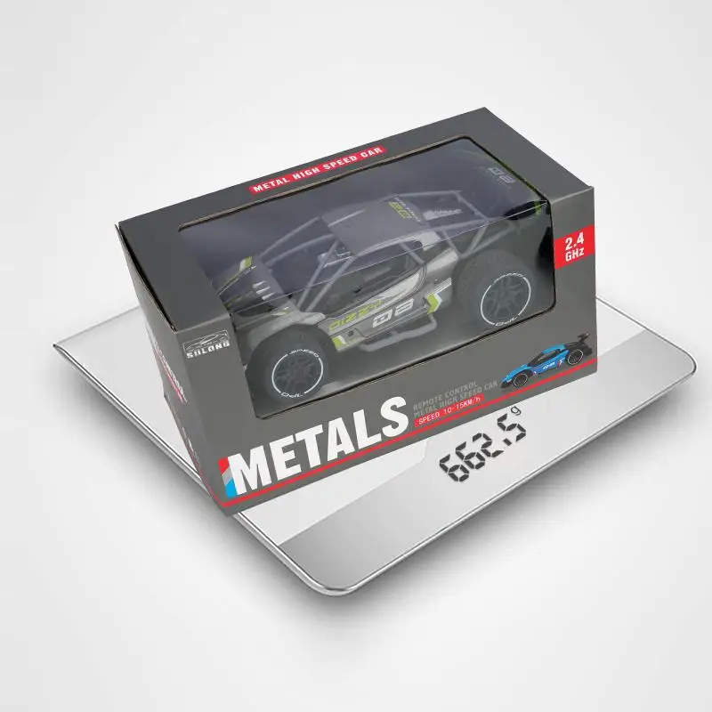 RCtown 1:16 2,4G 4CH 15 км/ч гоночный Дрифт RC автомобиль внедорожный пустынный грузовик металлический игрушечный автомобиль