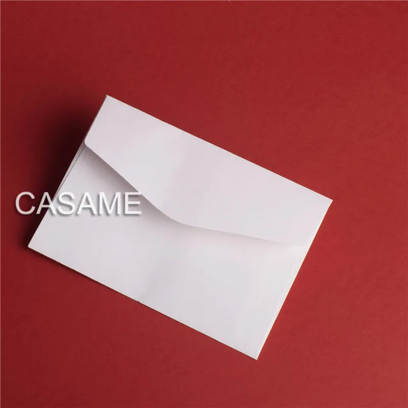 48 шт./лот черно-белые бумажные конверты для поделок винтажные приглашения в