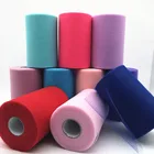 Рулон тюля 15 см, 100 ярдов, рулон, ткань из органзы, катушка, пачка, для вечерние ринки, для детского душа, аксессуары для свадебного декора вечерние вечеринки