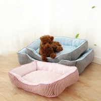 cool feeling of summer pet products solid color small and medium sized doghouse mat ice