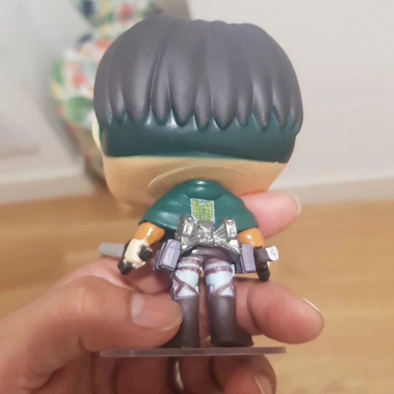 

Anime Attack on Titan Levi Mikasa Eren Action Figure Kawaii Model for Boys Birthday Gift Toys Collection Dolls