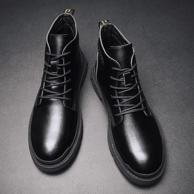 

Winter Boots Men Casual Zapatillas Hombre Casual Men Sport Shoes Sports Summer Fashion Sneakers Leather Mens Sneaker