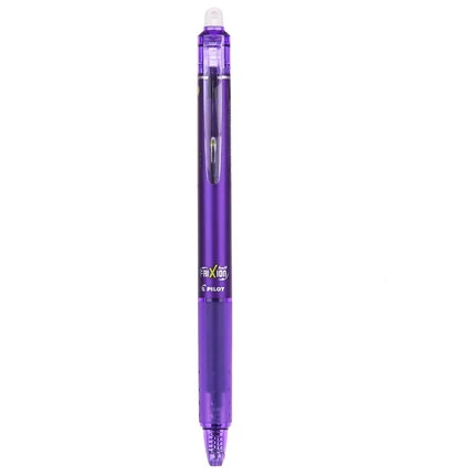 1pcs purple 2/4/6/12 шт./лот бренд пилота LFBK-23EF 0,5 мм стираемые гелевые ручки много цветов ручки школы и офиса письменные принадлежности - Цвет: 1pcs purple