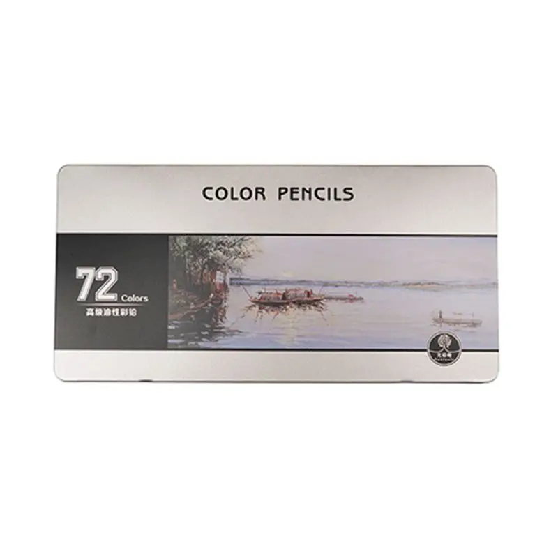 

36/48/72 Colors Professional Oil Colored Pencils Set Artist Painting Sketching QX2B