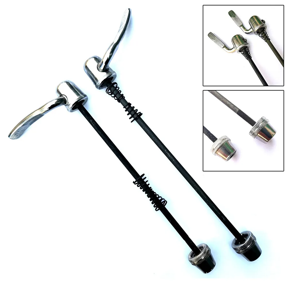 Велосипедный Спорт Quick Release шампур Сверхлегкий Сталь Черный дорожный велосипед