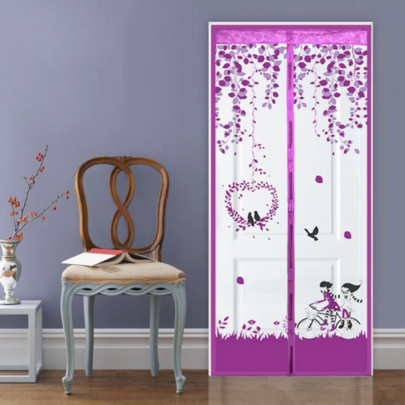 Летние Магнитная Шторы москитная сетка на дверь окна против летающих насекомых и