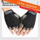 Перчатки без пальцев для горного велосипеда, гелевые велосипедные митенки от пота, амортизирующие, для дорожных и спортивных велосипедов, Аксессуары для велосипеда