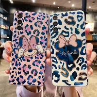 s21 s20fe shiny gems leopard phone case for samsung note20 s22 s20ultra note20ultra full cover skinny shell body protection