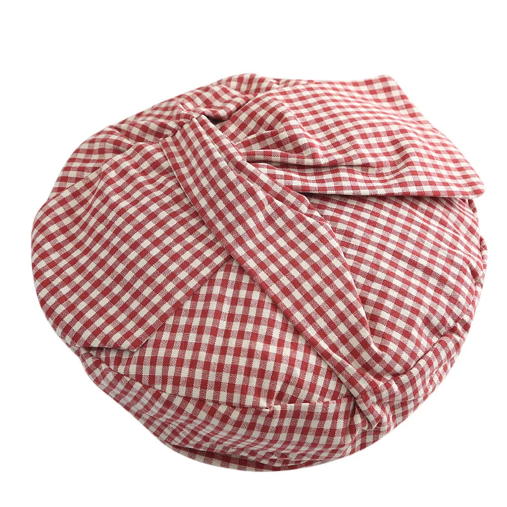 Шапка винтажная женская зимняя черная шапка берет хлопковая корейский газетчика