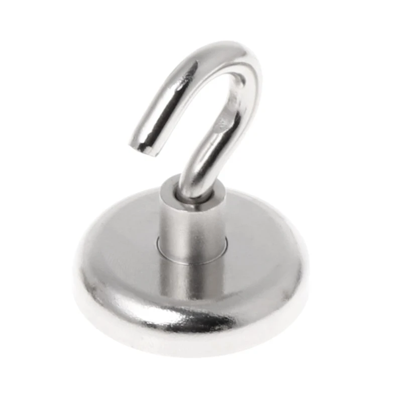 

Strong Mini Magnetic Circular Hook Hanger Magnet Linked Home Kitchen Wall Hold