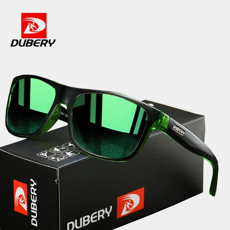 Новинка 2021 популярные поляризационные солнцезащитные очки DUBERY мужские