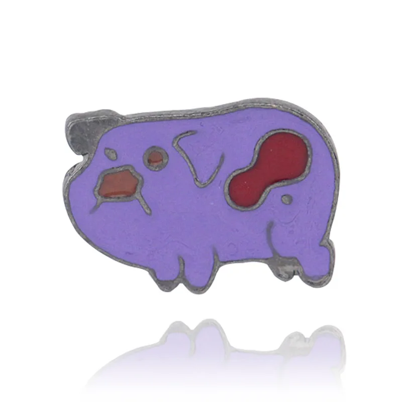 purple Как приручить дракона Ночная фурия металлические эмалированные булавки и броши брелок для женщин мужчин нагрудные булавки сумки значок подарки - Окраска металла: purple