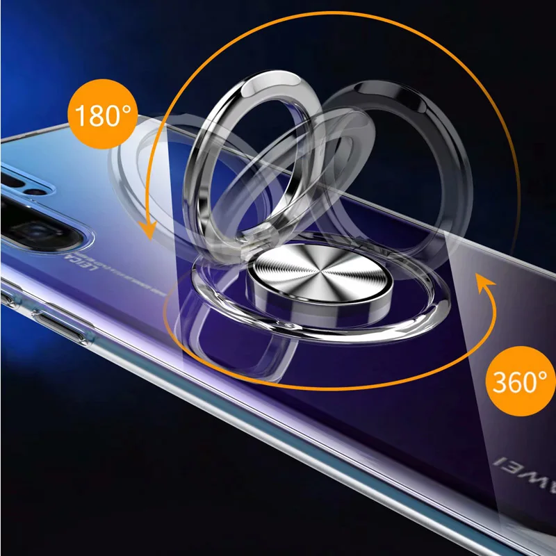 Кронштейн чехол s для huawei P30 Pro роскошный Магнитный Автомобильный держатель