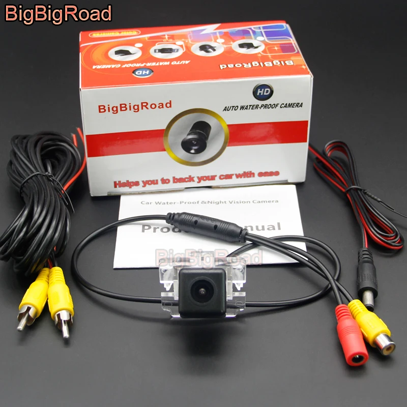 Камера заднего вида BigBigRoad водонепроницаемая парковочная камера для Mitsubishi Outlander