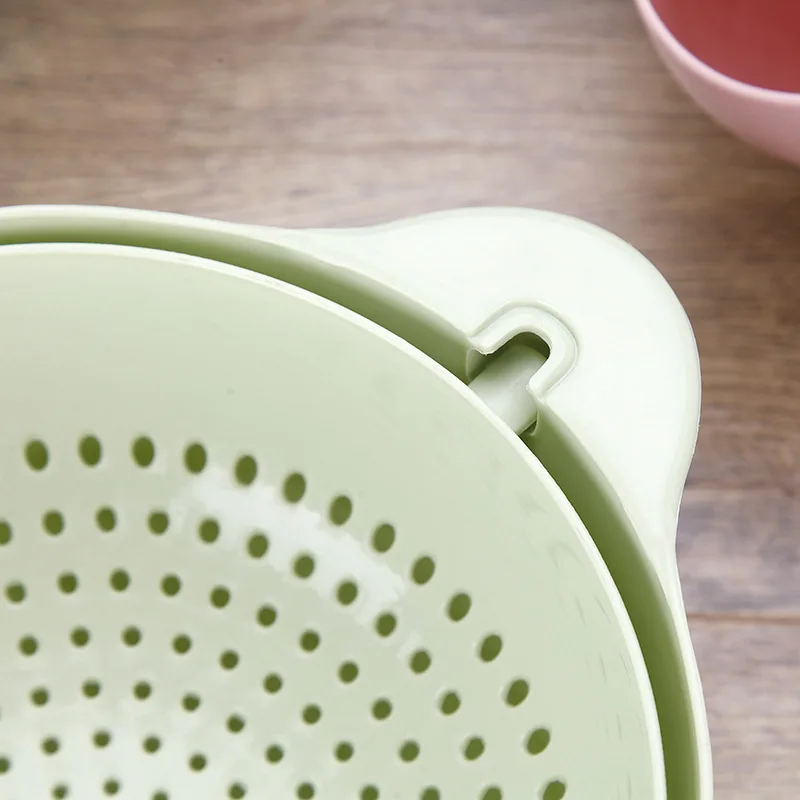 Бытовая двойная пластиковая дренажная корзина ленивый поднос для конфет Фрукты