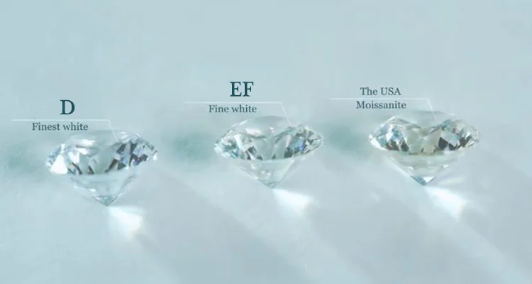 NiceGems центр 1ct Halo муассанит обручальное кольцо 14 к белое золото DF цвет 6,5 мм Муассанит с акцентами для женщин ювелирные изделия